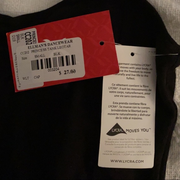 Capezio Black Leotard - Picture 5 of 6